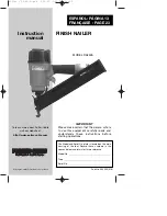 Porter-Cable DA250A Instruction Manual preview