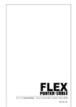 Preview for 9 page of Porter-Cable FLEX BBT 12 Instruction Manual