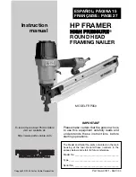 Porter-Cable FRP350 Instruction Manual preview