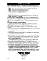 Предварительный просмотр 26 страницы Porter-Cable H1000IS-W Instruction Manual