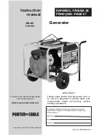 Porter-Cable H1000IS Instruction Manual предпросмотр