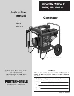 Предварительный просмотр 1 страницы Porter-Cable H451CS Instruction Manual