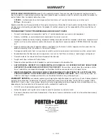 Предварительный просмотр 3 страницы Porter-Cable H451CS Instruction Manual