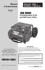 Предварительный просмотр 49 страницы Porter-Cable J0B BOSS C3151 Instruction Manual