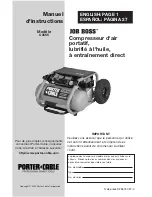 Preview for 53 page of Porter-Cable JOB BOSS C3555 Instruction Manual