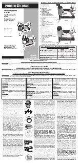 Porter-Cable NS100B Instruction Manual preview