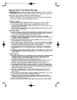 Preview for 2 page of Porter-Cable PC13CSL Instruction Manual