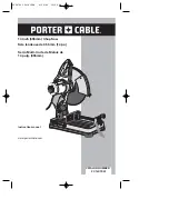 Porter-Cable PC14CTSW Instruction Manual предпросмотр