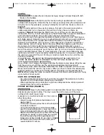 Предварительный просмотр 12 страницы Porter-Cable PC15TCS Instruction Manual