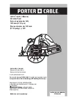 Porter-Cable PC186CS Instruction Manual предпросмотр