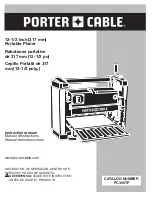 Porter-Cable PC305TP Instruction Manual preview