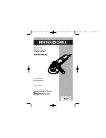 Porter-Cable PC60TAG Instruction Manual preview