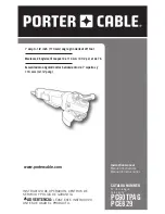 Porter-Cable PC60TPAG Instruction Manual preview