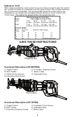 Предварительный просмотр 5 страницы Porter-Cable PC75TRS Instruction Manual