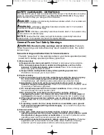 Preview for 2 page of Porter-Cable PCC510 Instruction Manual