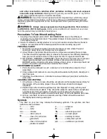 Preview for 5 page of Porter-Cable PCC510 Instruction Manual