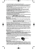 Preview for 8 page of Porter-Cable PCC510 Instruction Manual