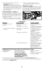 Предварительный просмотр 22 страницы Porter-Cable PCC620 Instruction Manual