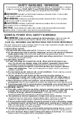 Preview for 3 page of Porter-Cable PCC650 Instruction Manual