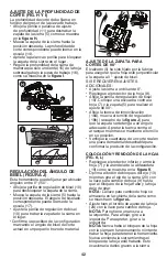 Предварительный просмотр 42 страницы Porter-Cable PCC661 Instruction Manual