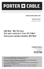 Предварительный просмотр 1 страницы Porter-Cable PCC780 Instruction Manual