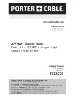 Porter-Cable PCCR701 Instruction Manual предпросмотр