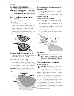 Предварительный просмотр 22 страницы Porter-Cable PCCW201 Instruction Manual