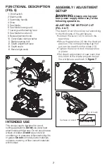 Предварительный просмотр 7 страницы Porter-Cable PCE310 Instruction Manual