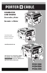 Предварительный просмотр 1 страницы Porter-Cable PCG2200 Instruction Manual