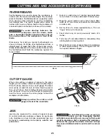 Предварительный просмотр 25 страницы Porter-Cable PCX362010 Instruction Manual