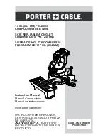 Porter-Cable PCXB115MS Instruction Manual preview