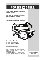 Предварительный просмотр 1 страницы Porter-Cable PCXB340SS Instruction Manual