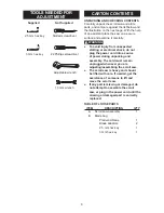 Предварительный просмотр 9 страницы Porter-Cable PCXB340SS Instruction Manual