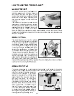 Предварительный просмотр 11 страницы Porter-Cable PORTA-PLANE 126 Instruction Manual