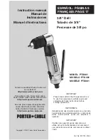 Porter-Cable PTD381 Instruction Manual предпросмотр