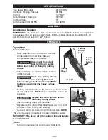 Предварительный просмотр 5 страницы Porter-Cable PTX3 Instruction Manual