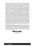 Preview for 88 page of Porter-Cable PXCMLA4708065 Instruction Manual