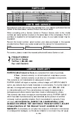 Предварительный просмотр 20 страницы Porter-Cable PXCMSAC420VW Instruction Manual