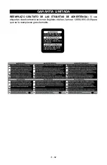 Preview for 71 page of Porter-Cable PXCMSAC420VW Instruction Manual