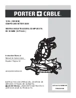 Porter-Cable PXMS12ISB Instruction Manual предпросмотр