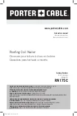 Porter-Cable RN175C Instruction Manual preview