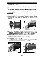 Предварительный просмотр 24 страницы Porter-Cable TIGERCLAW 750 Instruction Manual