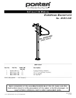 Preview for 1 page of Porter 00292-000 Installation Manual