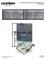 Preview for 1 page of Porter 00540-100 Assembly Instructions