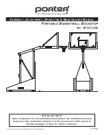 Предварительный просмотр 1 страницы Porter 00735-208 Assembly, Adjustment, Operation & Maintenance Manual