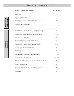 Предварительный просмотр 3 страницы Porter 00735-208 Assembly, Adjustment, Operation & Maintenance Manual