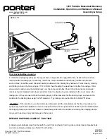 Предварительный просмотр 9 страницы Porter 1835 Series Installation, Operation, And Maitenance Manual