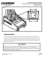 Предварительный просмотр 15 страницы Porter 1835 Series Installation, Operation, And Maitenance Manual