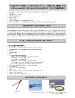 Preview for 13 page of Porter 219 Series Installation, Operation And Maintenance Manual