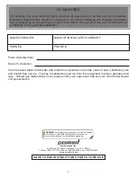 Preview for 8 page of Porter 475100 Assembly, Maintenance & Usage Manual